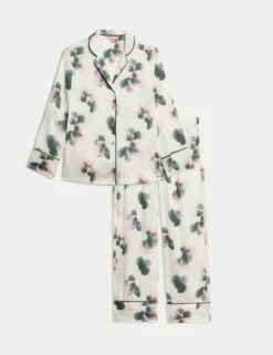 Satin Floral Print Pyjama Set -Cyberjammies Store satin floral print pyjama set 15