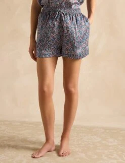 Joules Satin Floral Shortie Set -Cyberjammies Store satin floral shortie set 11