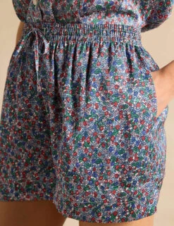 Joules Satin Floral Shortie Set -Cyberjammies Store satin floral shortie set 12