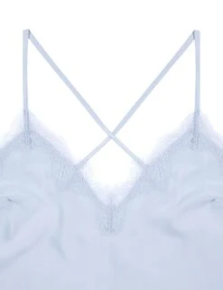 Satin Lace Trim Shortie Set -Cyberjammies Store satin lace trim shortie set 11