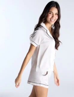 Satin Shortie Set -Cyberjammies Store satin shortie set 12