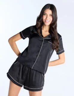 Satin Shortie Set -Cyberjammies Store satin shortie set 9