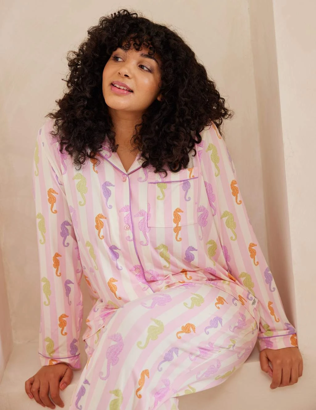 Seahorse Striped Pyjama Set 8 Seahorse Striped Pyjama Set - Image 8