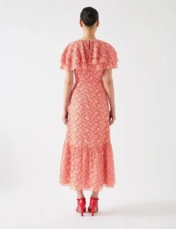 Silk Rich Ditsy Midaxi Tiered Skater Dress 14 Silk Rich Ditsy Midaxi Tiered Skater Dress -Cyberjammies Store silk rich ditsy midaxi tiered skater dress 6