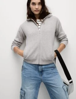 Soft Touch Knitted Zip Up Hoodie -Cyberjammies Store soft touch knitted zip up hoodie 15