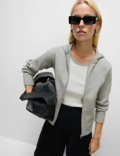 Soft Touch Knitted Zip Up Hoodie -Cyberjammies Store soft touch knitted zip up hoodie 16