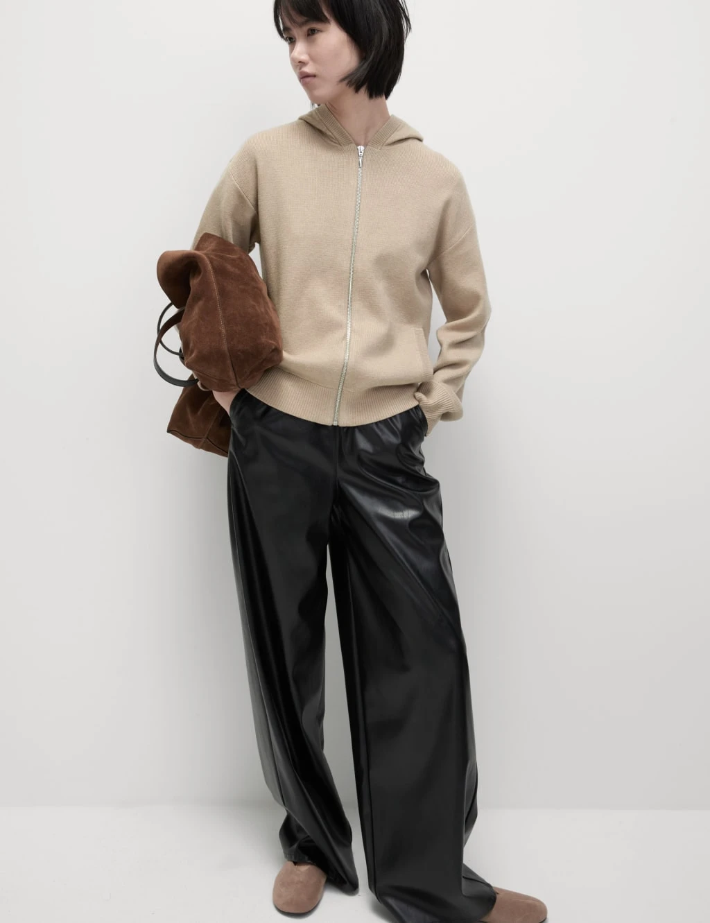 Soft Touch Two Tone Slim Fit Hoodie 19 Soft Touch Two Tone Slim Fit Hoodie - Image 19