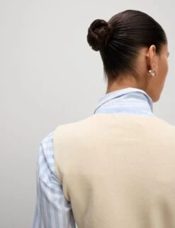 Soft Touch V-Neck Knitted Waistcoat -Cyberjammies Store soft touch v neck knitted waistcoat 11