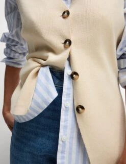 Soft Touch V-Neck Knitted Waistcoat -Cyberjammies Store soft touch v neck knitted waistcoat 13