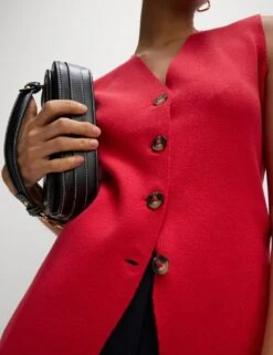 Soft Touch V-Neck Knitted Waistcoat -Cyberjammies Store soft touch v neck knitted waistcoat 17