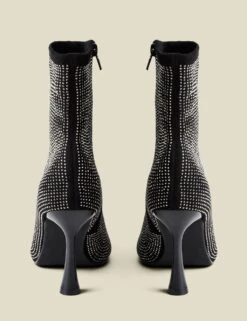 Sparkle Stiletto Heel Pointed Sock Boots -Cyberjammies Store sparkle stiletto heel pointed sock boots 6
