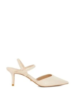 Dune London Stiletto Heel Open Elasticated Court Shoes -Cyberjammies Store stiletto heel open elasticated court shoes 11