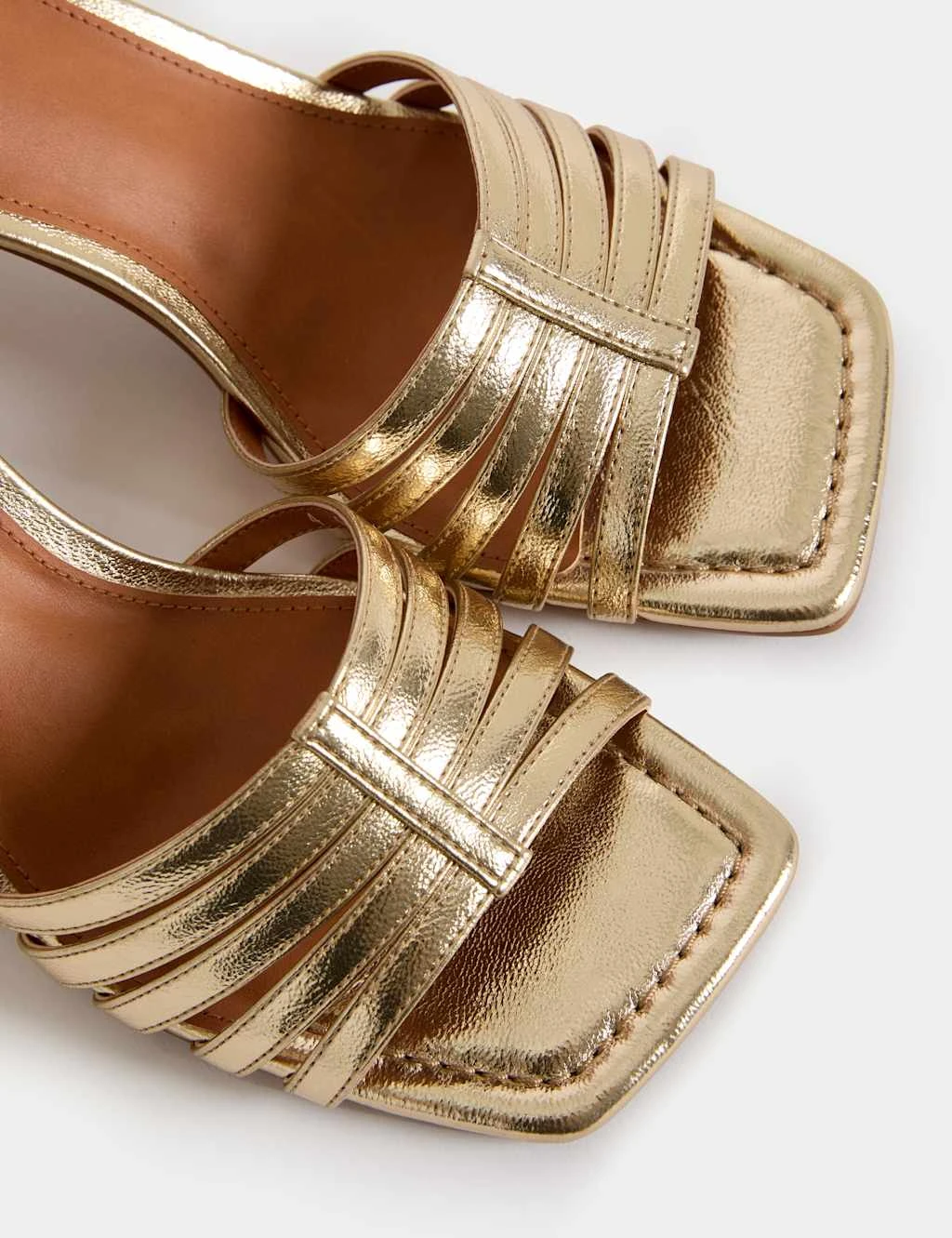 Strappy Block Heel Sandals 9 Strappy Block Heel Sandals - Image 9