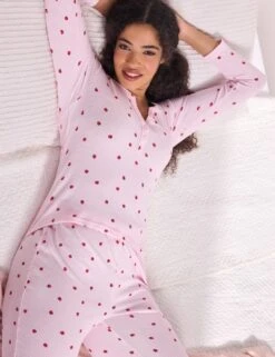 Strawberry Print Pyjama Set -Cyberjammies Store strawberry print pyjama set 6