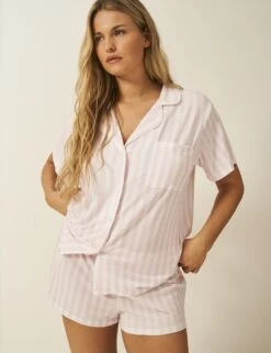 Striped Shortie Set -Cyberjammies Store striped shortie set 5