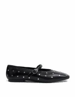 Studded Buckle Flat Ballet Pumps 20 Studded Buckle Flat Ballet Pumps -Cyberjammies Store studded buckle flat ballet pumps 1