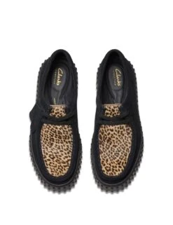 Clarks Torhill Bee Animal Print Flatform Shoes -Cyberjammies Store suede animal print flatform shoes 1