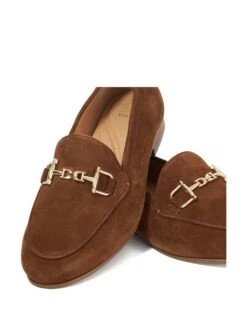 Dune London Suede Bar Flat Loafers -Cyberjammies Store suede bar flat loafers 5