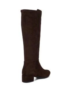 Dune London Suede Block Heel Knee High Boots -Cyberjammies Store suede block heel knee high boots 8