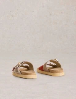 WHITE STUFF Suede Colour Block Footbed Sandals -Cyberjammies Store suede colour block footbed sandals 10