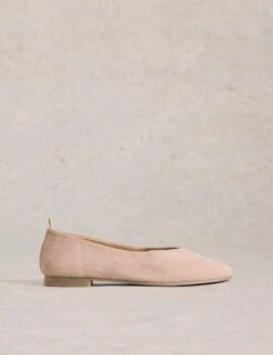 WHITE STUFF Suede Flat Ballet Pumps -Cyberjammies Store suede flat ballet pumps 7