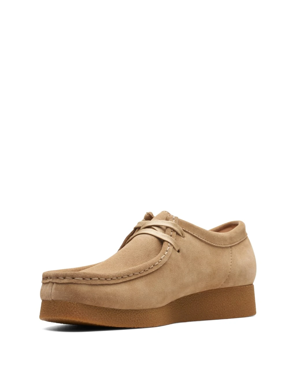 Clarks Wallabee Suede Flatform Shoes 18 Clarks Wallabee Suede Flatform Shoes - Image 18