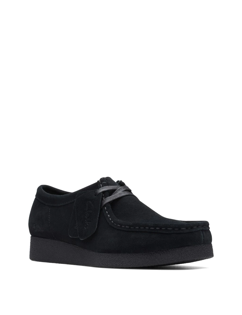 Clarks Wallabee Suede Flatform Shoes 13 Clarks Wallabee Suede Flatform Shoes - Image 13