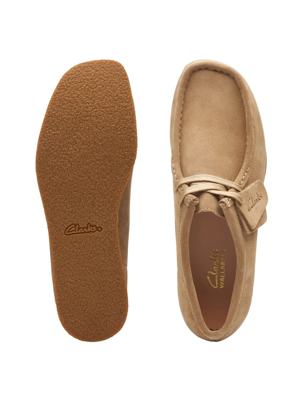 Clarks Wallabee Suede Flatform Shoes 15 Clarks Wallabee Suede Flatform Shoes - Image 15