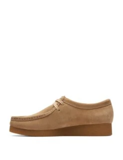 Clarks Wallabee Suede Flatform Shoes 36 Clarks Wallabee Suede Flatform Shoes -Cyberjammies Store suede flatform boots 9