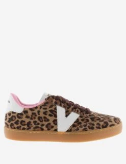 VICTORIA Berlin Leopard Suede Trainers 16 VICTORIA Berlin Leopard Suede Trainers -Cyberjammies Store suede lace up leopard print trainers 1