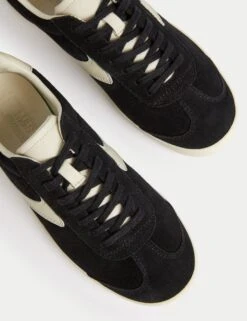 Suede Lace Up Side Detail Trainers -Cyberjammies Store suede lace up side detail trainers 4
