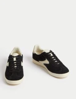 Suede Lace Up Side Detail Trainers -Cyberjammies Store suede lace up side detail trainers 7