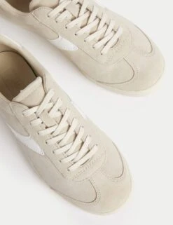 Suede Lace Up Side Detail Trainers -Cyberjammies Store suede lace up side detail trainers 8