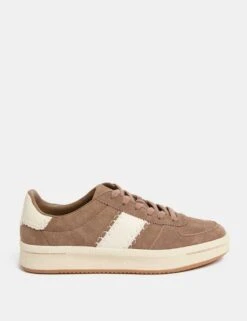 Suede Side Detail Platform Trainers -Cyberjammies Store suede side detail platform trainers 4