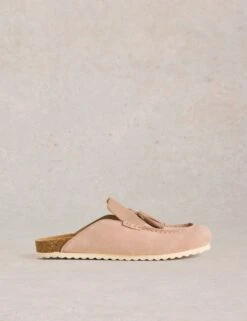 WHITE STUFF Suede Tassel Slip On Footbed Mules -Cyberjammies Store suede tassel slip on footbed mules 4