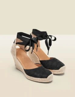 Suede Wedge Espadrilles -Cyberjammies Store suede wedge espadrilles 6