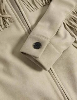 Suedette Fringed Jacket -Cyberjammies Store suedette fringed jacket 8