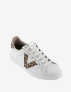 VICTORIA Tenis Glitter Leather Lace-Up Trainers -Cyberjammies Store tenis glitter leather lace up trainers 12
