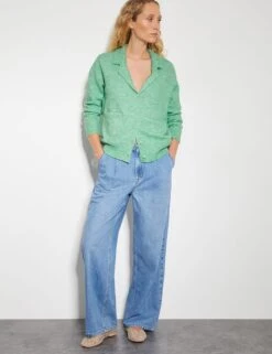 MONSOON Textured Collared Button Front Cardigan -Cyberjammies Store textured collared button front cardigan 8