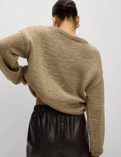 Textured Crew Neck Jumper -Cyberjammies Store textured crew neck jumper 16