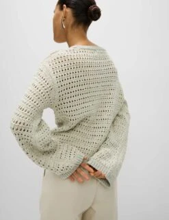 Textured Crew Neck Jumper With Cotton 30 Textured Crew Neck Jumper With Cotton -Cyberjammies Store textured crew neck jumper with cotton 10
