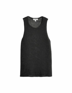 Textured Crew Neck Knitted Vest With Cotton -Cyberjammies Store textured crew neck knitted vest with cotton