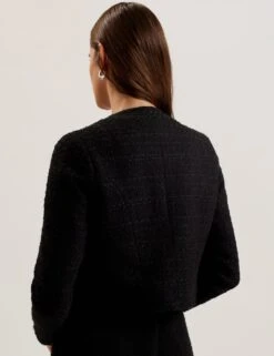 Ted Baker Textured Cropped Blazer -Cyberjammies Store textured cropped blazer 3