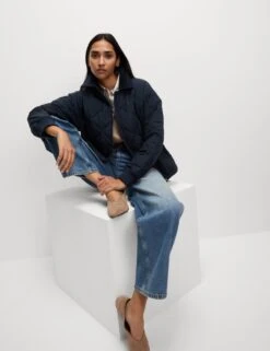 Thermowarmth™ Quilted Collared Jacket -Cyberjammies Store thermowarmth quilted collared jacket 16