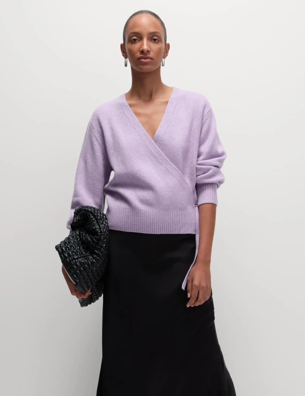 V-Neck Relaxed Cardigan 12 V-Neck Relaxed Cardigan - Image 12