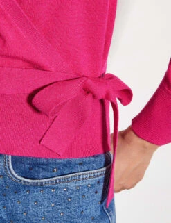 MONSOON V-Neck Wrap Cardigan -Cyberjammies Store v neck wrap cardigan 6