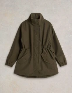 WHITE STUFF Waterproof Funnel Neck Raincoat -Cyberjammies Store waterproof funnel neck raincoat 10