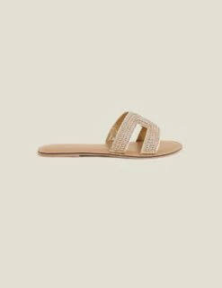 Accessorize Wide Fit Embellished Sliders -Cyberjammies Store wide fit embellished sliders 5