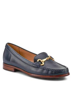 Jones Bootmaker Wide Fit Leather Flat Loafers -Cyberjammies Store wide fit leather flat loafers 7