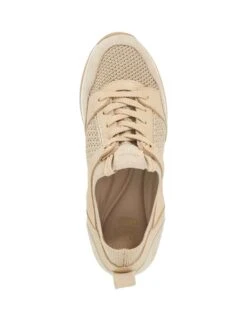 Dune London Wide Fit Metallic Detail Wedge Trainers -Cyberjammies Store wide fit metallic detail wedge trainers 8